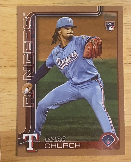 2025 Topps Update #US227 Marc Church — front