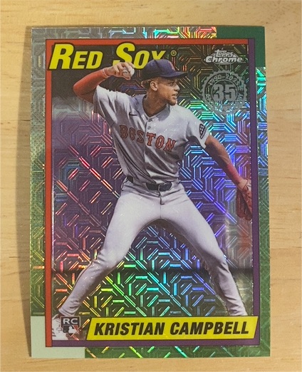 2025 Topps Update #U90C-47 Kristian Campbell — front