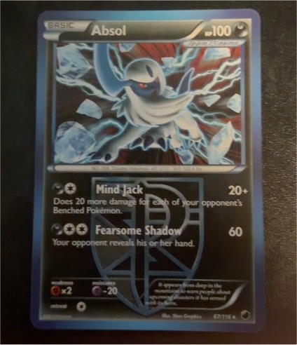 2013 Pokémon Black & White Plasma Freeze #67 Absol — front