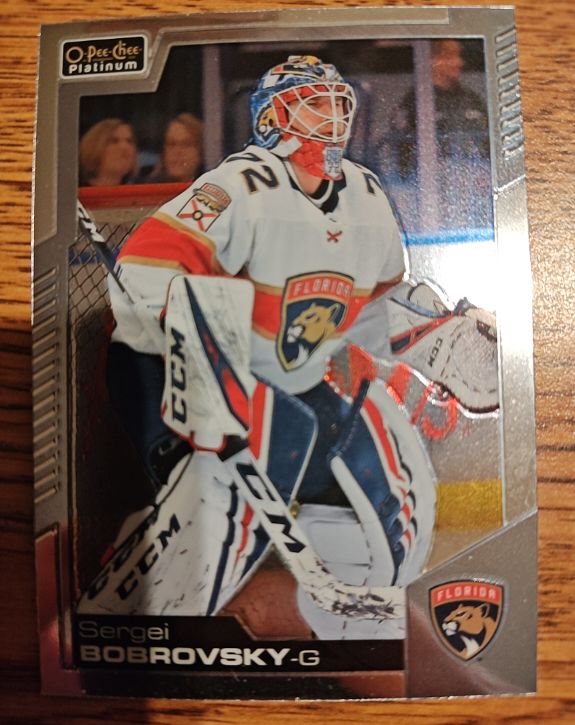 2020-21 O-Pee-Chee Platinum #59 Sergei Bobrovsky — front