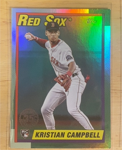 2025 Topps Update 35th Anniversary #U90-36 Kristian Campbell — front