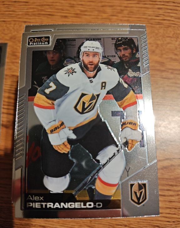 2020-21 O-Pee-Chee Platinum #100 Alex Pietrangelo — front