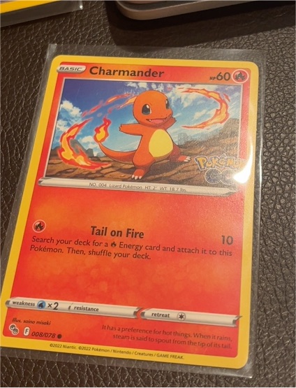2022 Pokémon GO #008 Charmander — front
