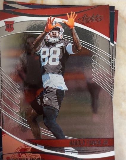 2025 Panini Absolute #126 Harold Fannin Jr. — front