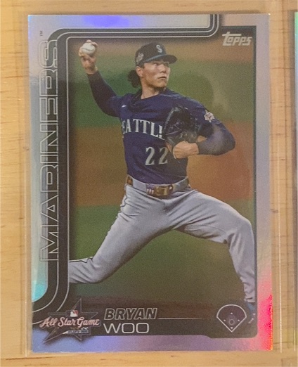 2025 Topps Update #ASG-34 Bryan Woo All-Star Game Foil — front