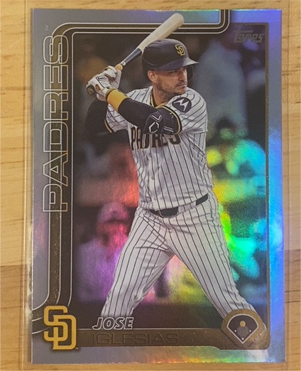 2025 Topps Update #US182 Jose Iglesias — front
