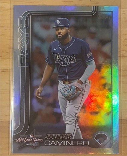 2025 Topps Update #ASG-40 Junior Caminero 2025 All-Star Game — front