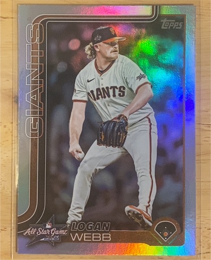 2025 Topps Update #ASG-48 Logan Webb — front
