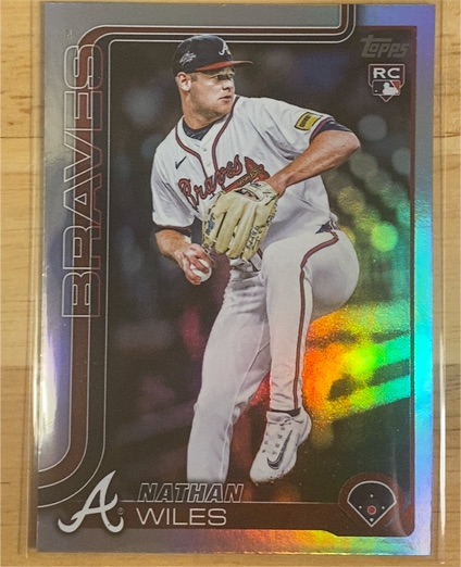 2025 Topps Update #US216 Nathan Wiles — front