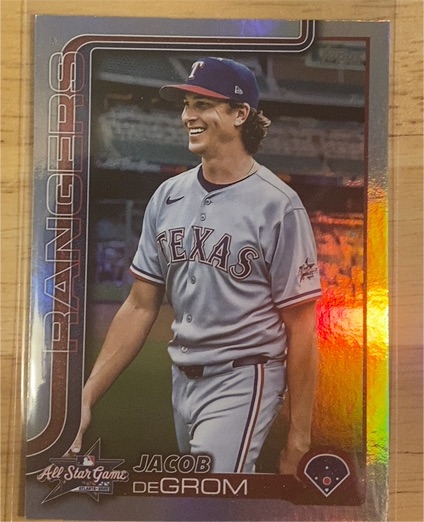 2025 Topps Update #ASG-36 Jacob deGrom — front