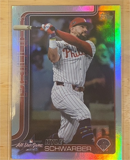 2025 Topps Update #ASG-19 Kyle Schwarber — front