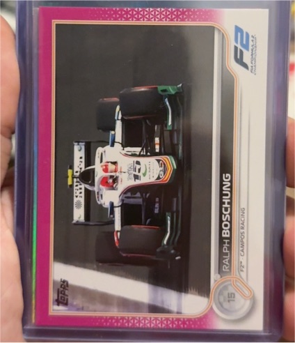 2022 Topps Chrome Formula 1 #142 Ralph Boschung — front