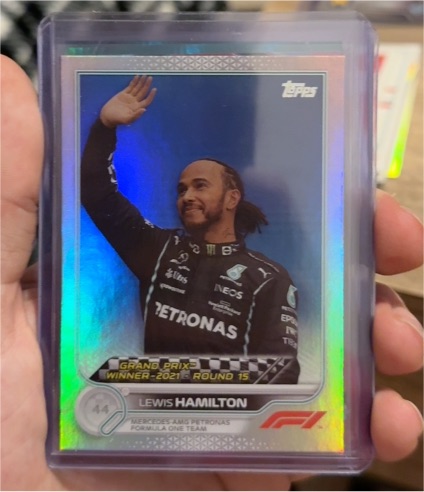 2021 Topps Formula 1 #44 Lewis Hamilton — front