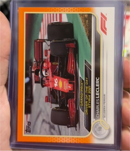 2022 Topps Formula 1 #180 Charles Leclerc — front