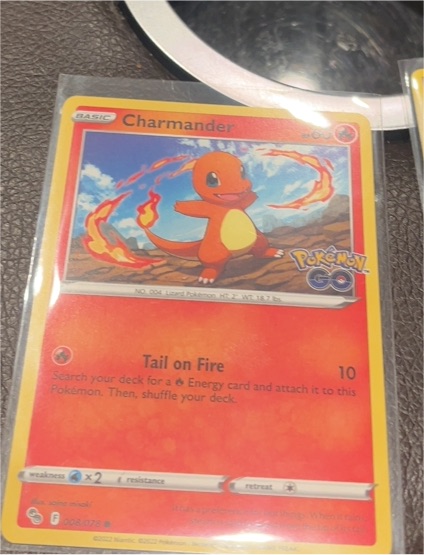 2022 Pokémon TCG #008 Charmander Pokémon GO — front