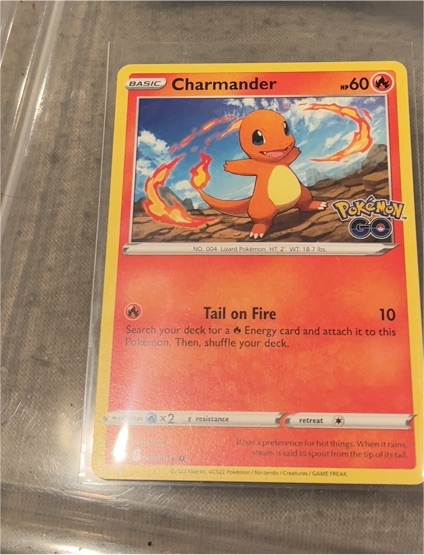 2022 Pokémon GO #008 Charmander — front