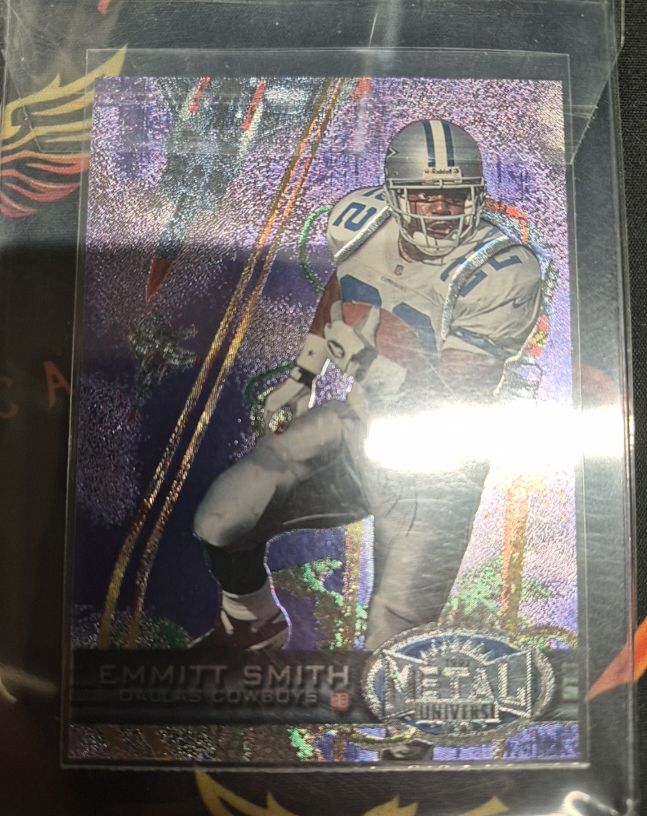 1997 Skybox Metal Universe #126 Emmitt Smith — front