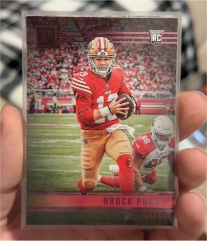 2022 Panini Chronicles #PA-19 Brock Purdy — front