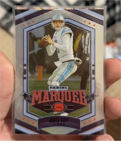 2022 Panini Chronicles Marquee #MAR-22 Jared Goff — front