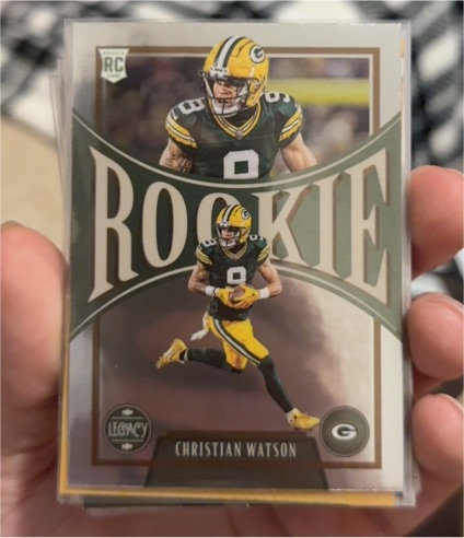 2022 Panini Chronicles Legacy #210 Christian Watson — front
