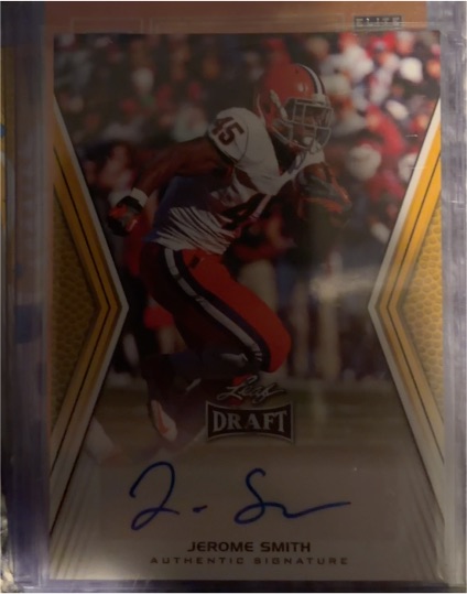 2014 Leaf Draft Autographs #AJS2 Jerome Smith — front
