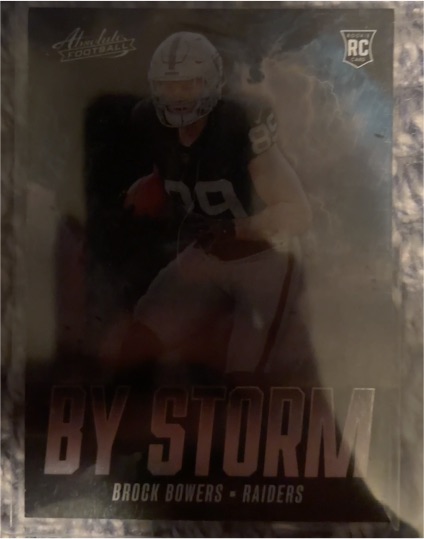 2024 Panini Absolute - By Storm #BS-BBS Brock Bowers (RC) — front