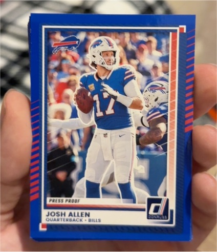 2025 Panini Donruss #91 Josh Allen — front