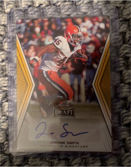 2014 Leaf Draft Autographs #A-JS1 Jerome Smith — front