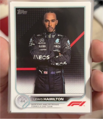 2022 Topps Formula 1 #5 Lewis Hamilton — front