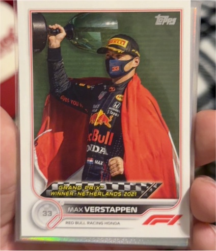 2022 Topps Formula 1 #163 Max Verstappen — front
