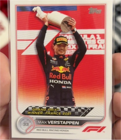 2022 Topps Formula 1 Grand Prix Winners #157 Max Verstappen — front