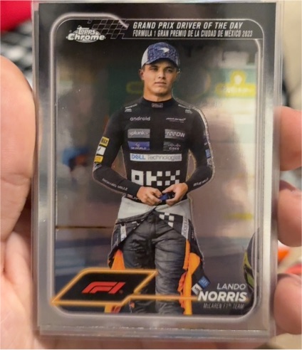 2024 Topps Chrome Formula 1 #177 Lando Norris — front