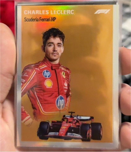 2024 Topps Chrome Formula 1 - 1954 Topps #1954-3 Charles Leclerc — front