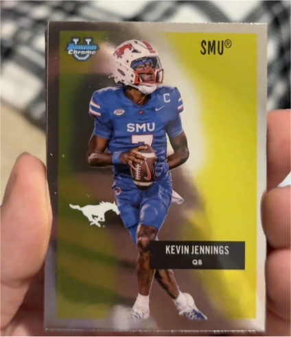 2025 Bowman Chrome University #55AV-10 Kevin Jennings — front