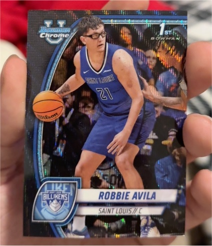 2024-25 Bowman University Chrome #61 Robbie Avila — front