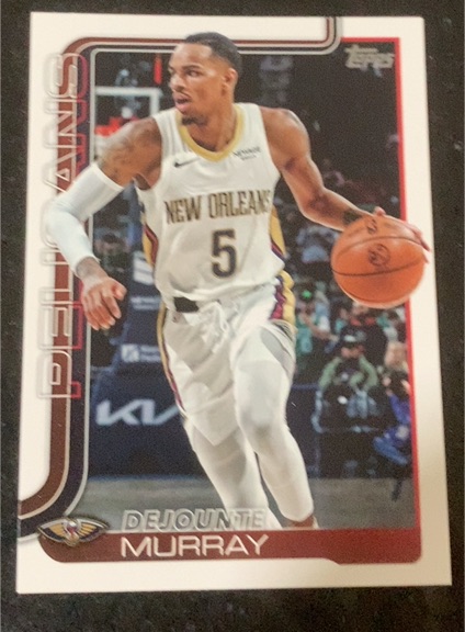 2025-26 Topps #192 Dejounte Murray — front