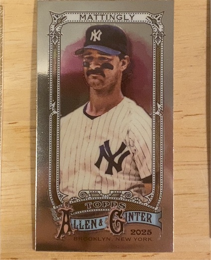 2025 Topps Allen & Ginter #173 Don Mattingly — front