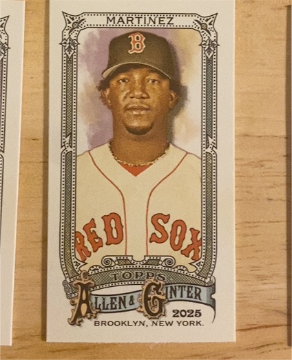 2025 Topps Allen & Ginter Mini #8 Pedro Martinez — front