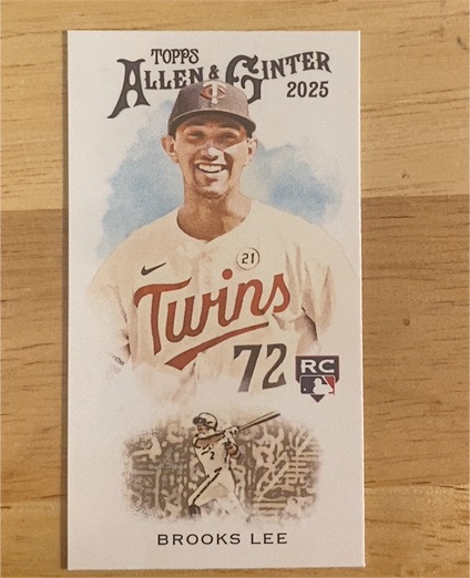 2025 Topps Allen & Ginter #N222-29 Brooks Lee — front