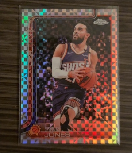 2025-26 Topps Chrome #146 Tyus Jones — front
