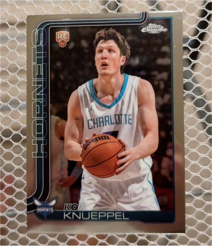 2025-26 Topps Chrome #254 Kon Knueppel — front