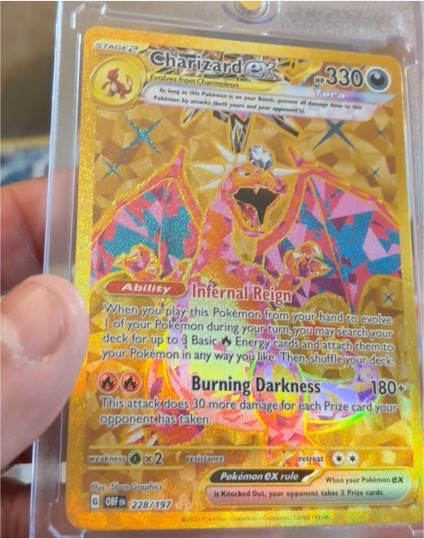 2022 Pokémon #228 Charizard ex — front