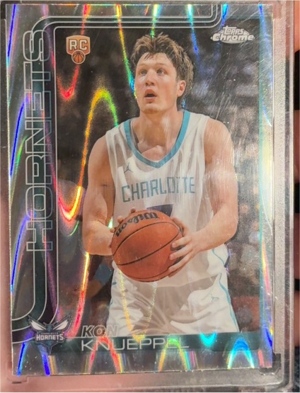 2025-26 Topps Chrome #254 Kon Knueppel — front