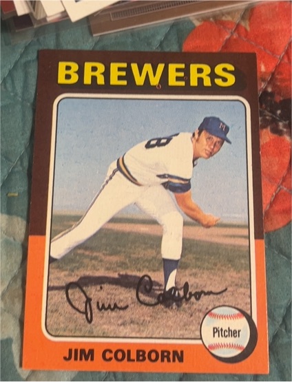 1975 Topps #305 Jim Colborn — front