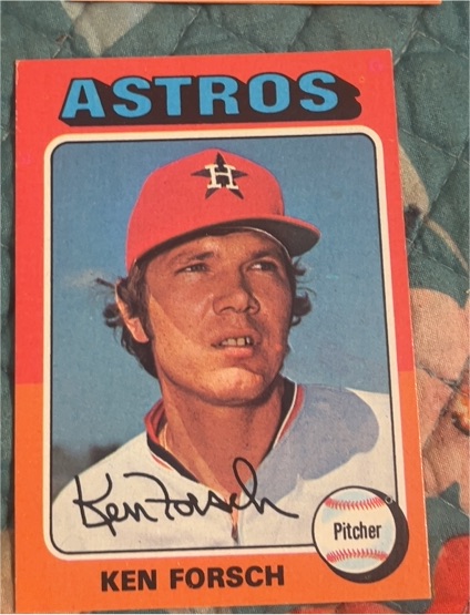 1975 Topps #357 Ken Forsch — front