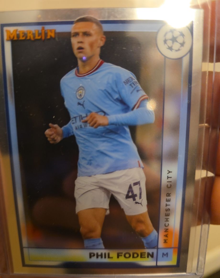 2022 Topps Merlin #93 Phil Foden — front