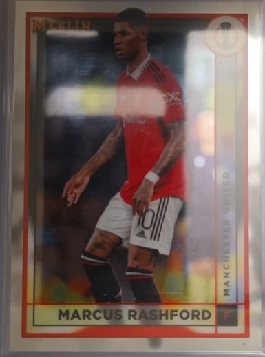 2022-23 Topps Merlin #98 Marcus Rashford — front