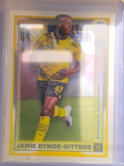 2022-23 Topps Merlin Chrome UEFA Club Competitions #31 Jamie Bynoe-Gittens — front