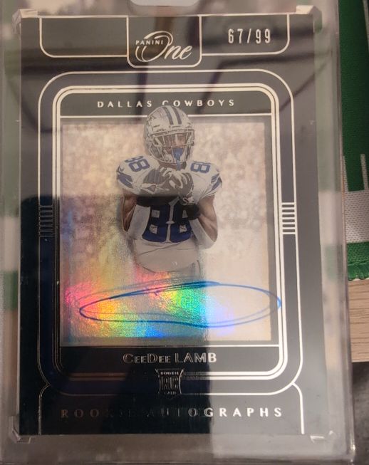 2020 Panini One #67 CeeDee Lamb — front