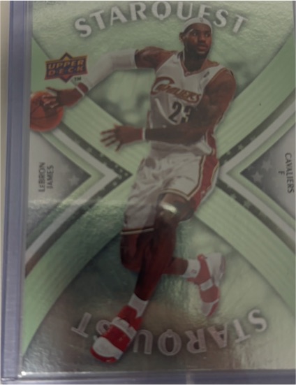 2008 Upper Deck First Edition Starquest #SQ-25 LeBron James — front